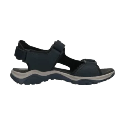 Leder Sandale blau
