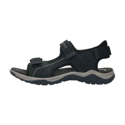 Leder Sandale blau