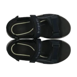 Leder Sandale blau
