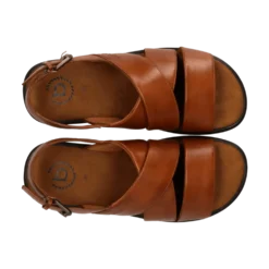 Leder Sandale cognac