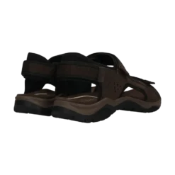 Leder Sandale dunkelbraun