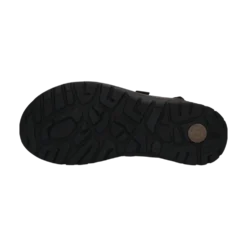 Leder Sandale dunkelbraun