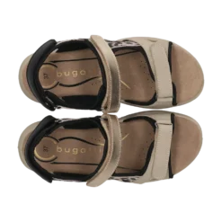 Leder Sandale multicolor