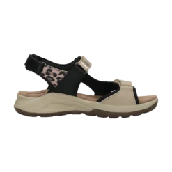 Leder Sandale multicolor