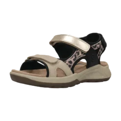 Leder Sandale multicolor