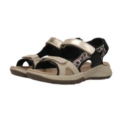 Leder Sandale multicolor