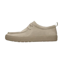 Leder Schnürer beige