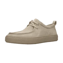 Leder Schnürer beige