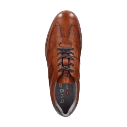 Leder Schnürer cognac