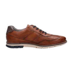 Leder Schnürer cognac