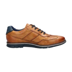 Leder Schnürer cognac