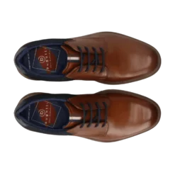 Leder Schnürer cognac