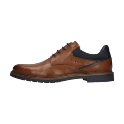 Leder Schnürer cognac