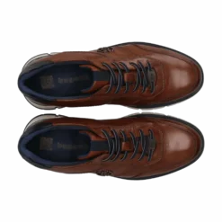 Leder Schnürer cognac