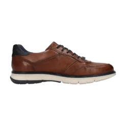 Leder Schnürer cognac
