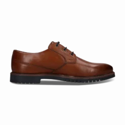 Leder Schnürer cognac