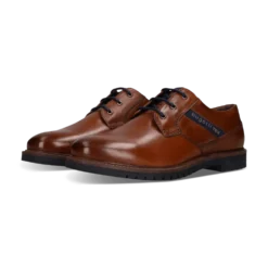 Leder Schnürer cognac