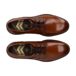 Leder Schnürer cognac