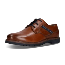 Leder Schnürer cognac