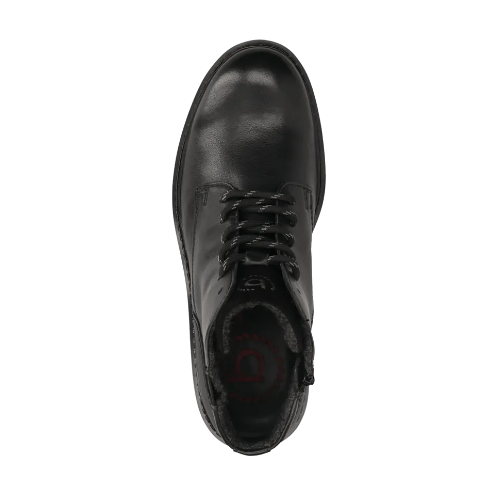 Leder Schnürstiefel braun