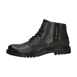 Leder Schnürstiefel braun