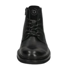 Leder Schnürstiefel braun