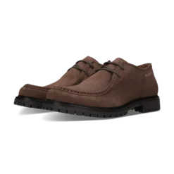 Leder Schnürstiefel braun