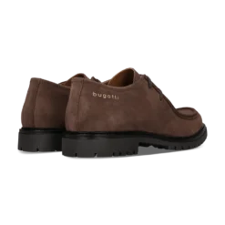 Leder Schnürstiefel braun