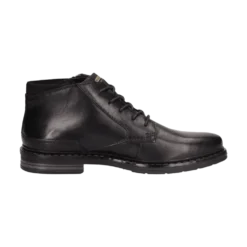 Leder Schnürstiefel cognac