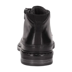 Leder Schnürstiefel cognac