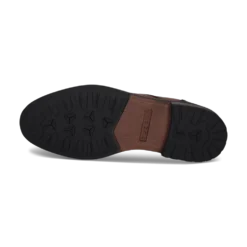 Leder Schnürstiefel cognac