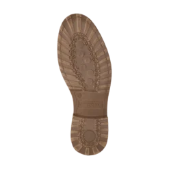 Leder Schnürstiefel dunkelbraun