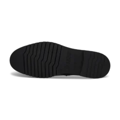 Leder Schnürstiefel dunkelbraun