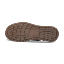 Leder Schnürstiefel dunkelgrau