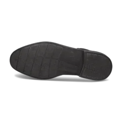 Leder Schnürstiefel schwarz