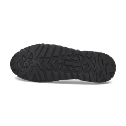 Leder Schnürstiefel schwarz