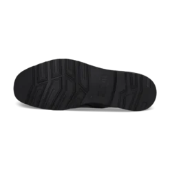 Leder Schnürstiefel schwarz