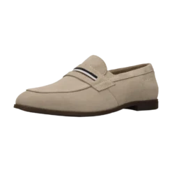 Leder Slip on beige