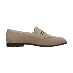 Leder Slip on beige