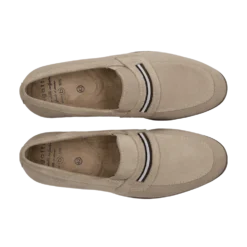 Leder Slip on beige