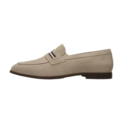 Leder Slip on beige