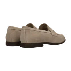 Leder Slip on beige