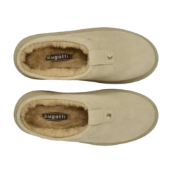 Leder Slip on beige