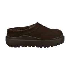 Leder Slip on dunkelbraun