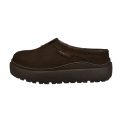 Leder Slip on dunkelbraun