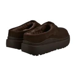 Leder Slip on dunkelbraun