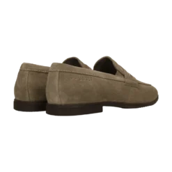 Leder Slip on hellgrün