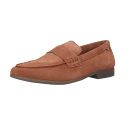 Leder Slip on orange