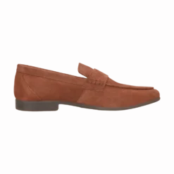 Leder Slip on orange