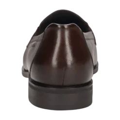 Leder Slip on schwarz